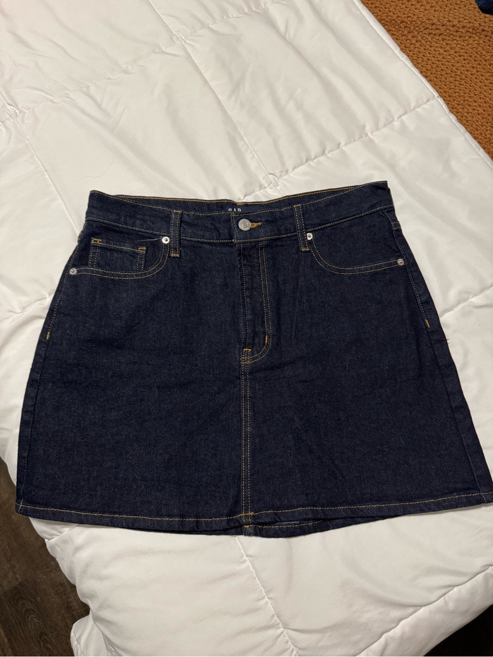 Gap Denim Blue Jean Skirt, Size 8/29